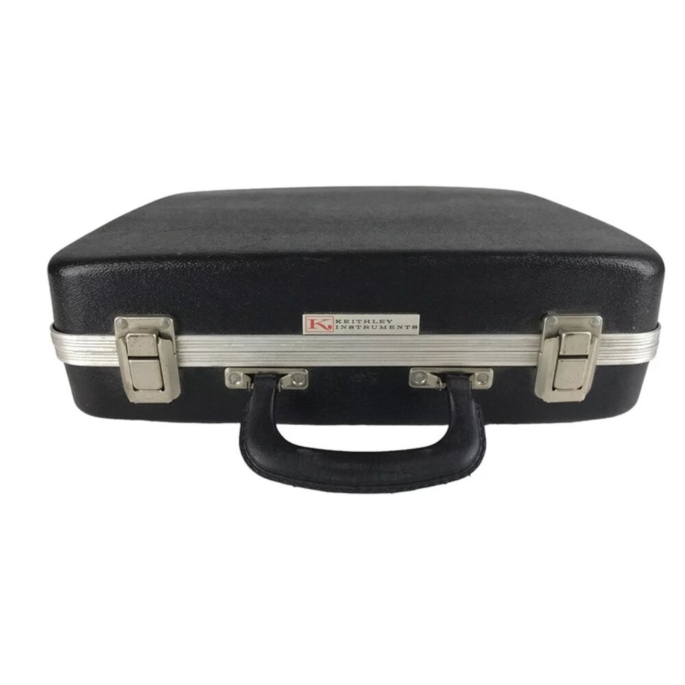 Keithley‎ Instruments Unisex Adults Black Catch Fastener Top Handle Case